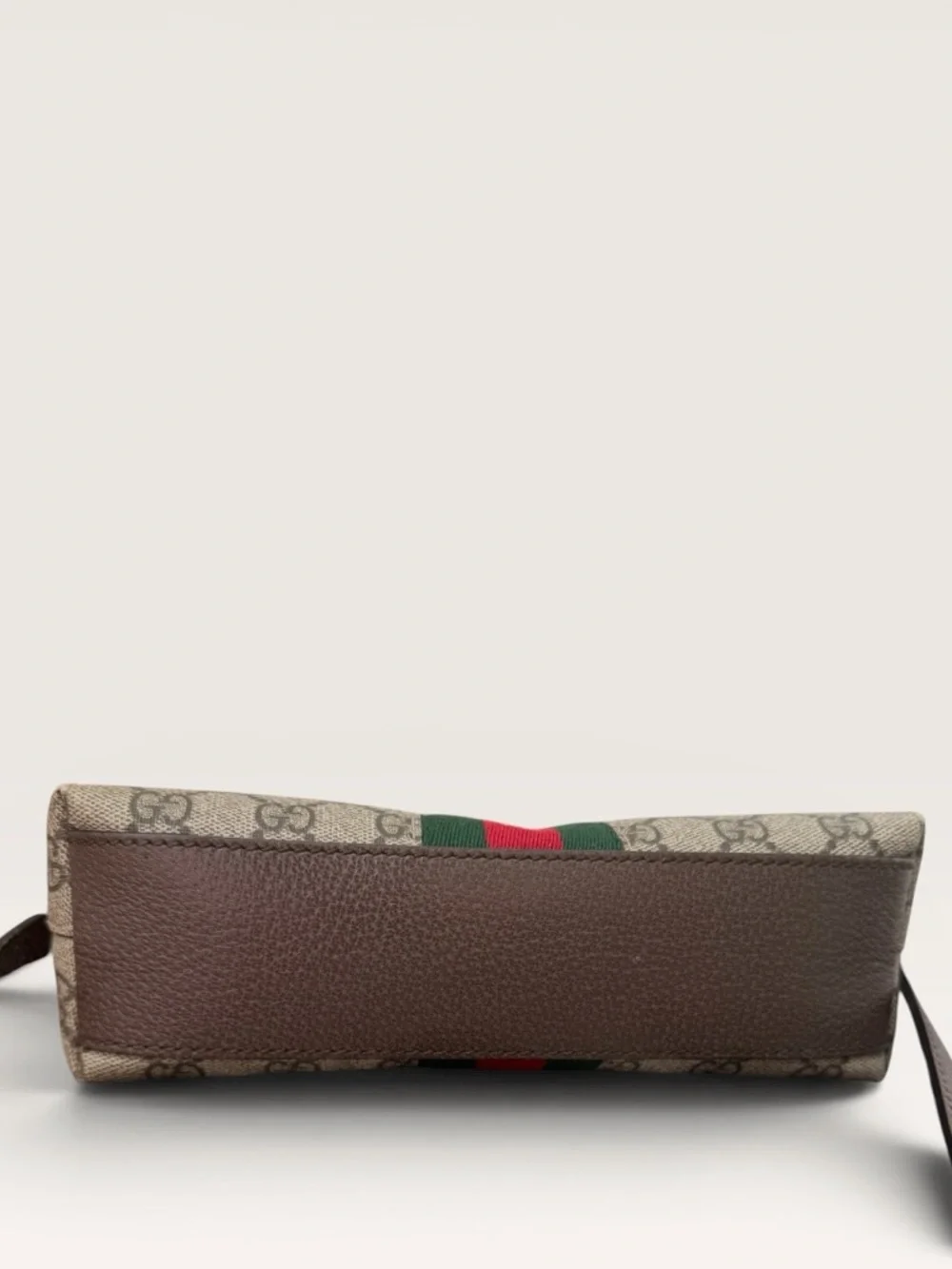 Gucci GG Supreme Canvas Crossbody Bag Web Stripe Ophidia Small Done - Picture 7 of 16